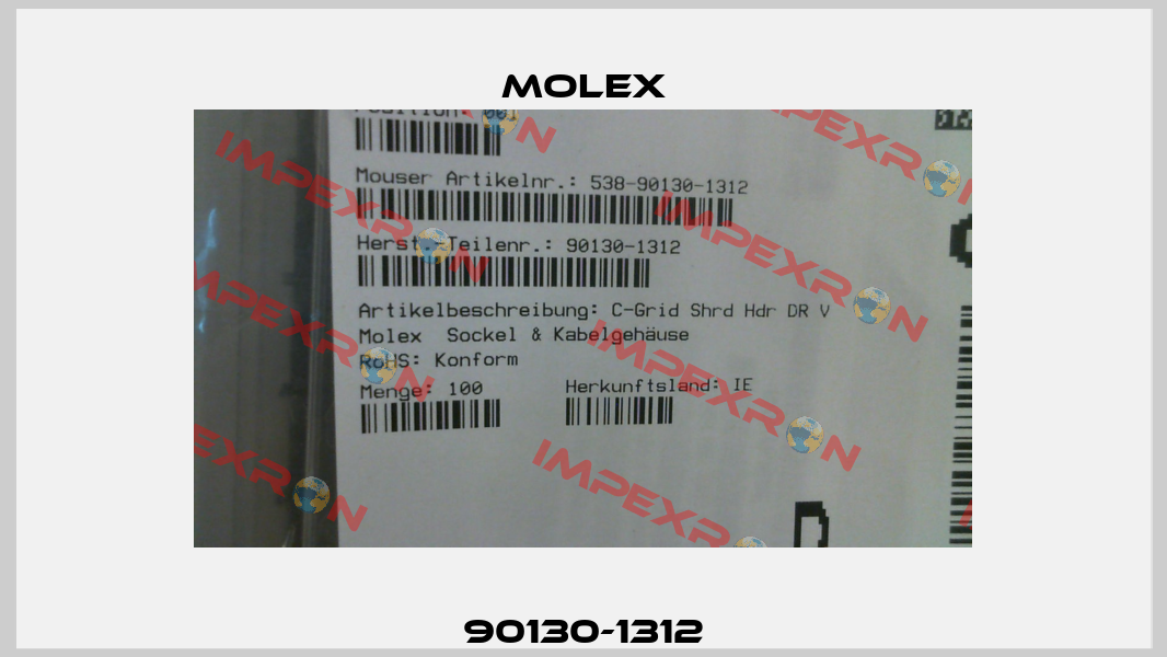 90130-1312 Molex