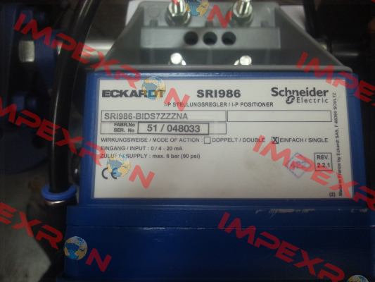 SRI986-BIDS7ZZZNA Foxboro (by Schneider Electric)