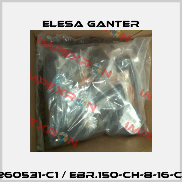 260531-C1 / EBR.150-CH-8-16-C1 Elesa Ganter