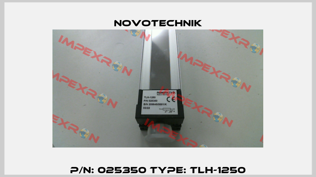 P/N: 025350 Type: TLH-1250 Novotechnik