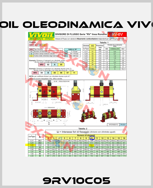 9RV10C05 Vivoil Oleodinamica Vivolo