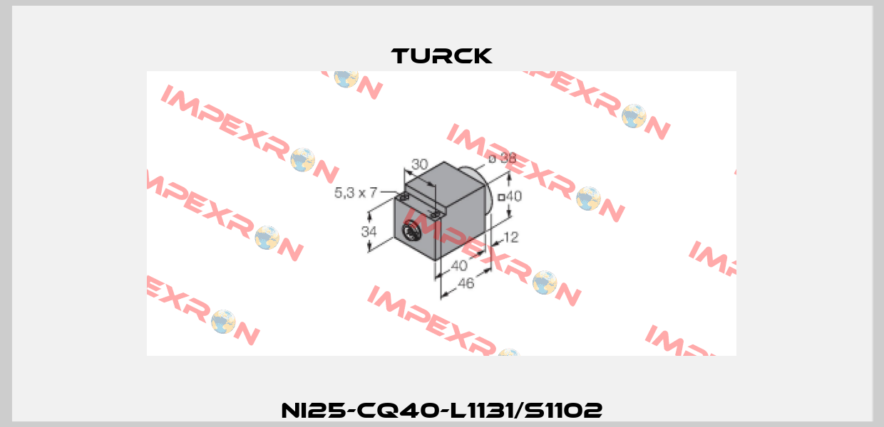 NI25-CQ40-L1131/S1102 Turck