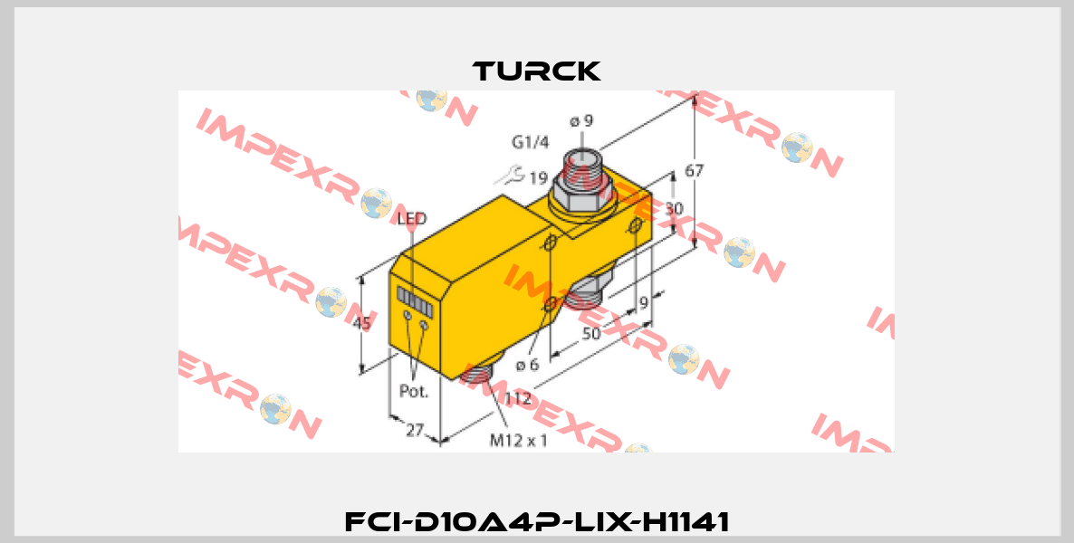 FCI-D10A4P-LIX-H1141 Turck