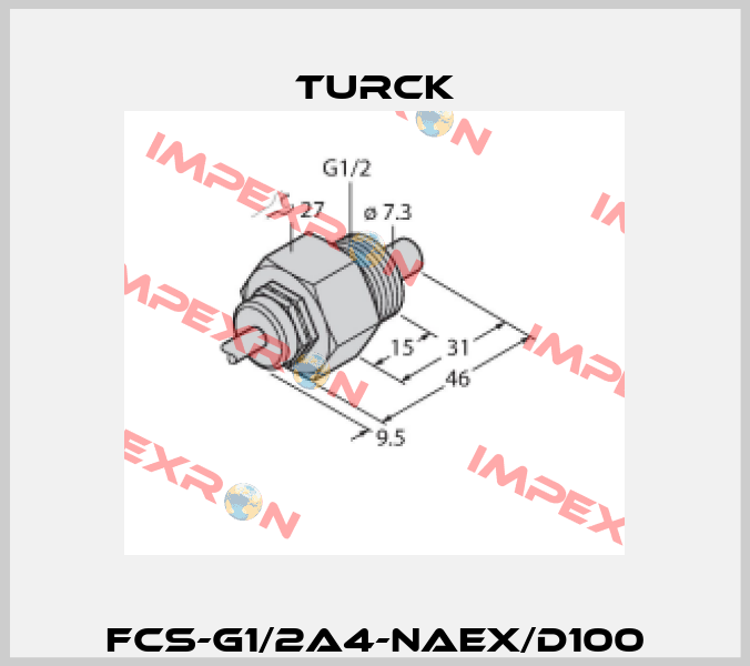 FCS-G1/2A4-NAEX/D100 Turck