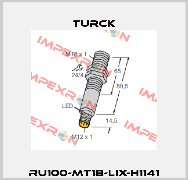 RU100-MT18-LIX-H1141 Turck