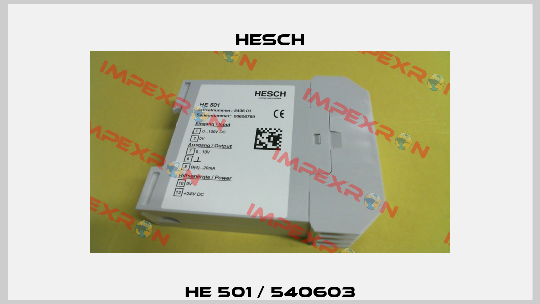 HE 501 / 540603 Hesch