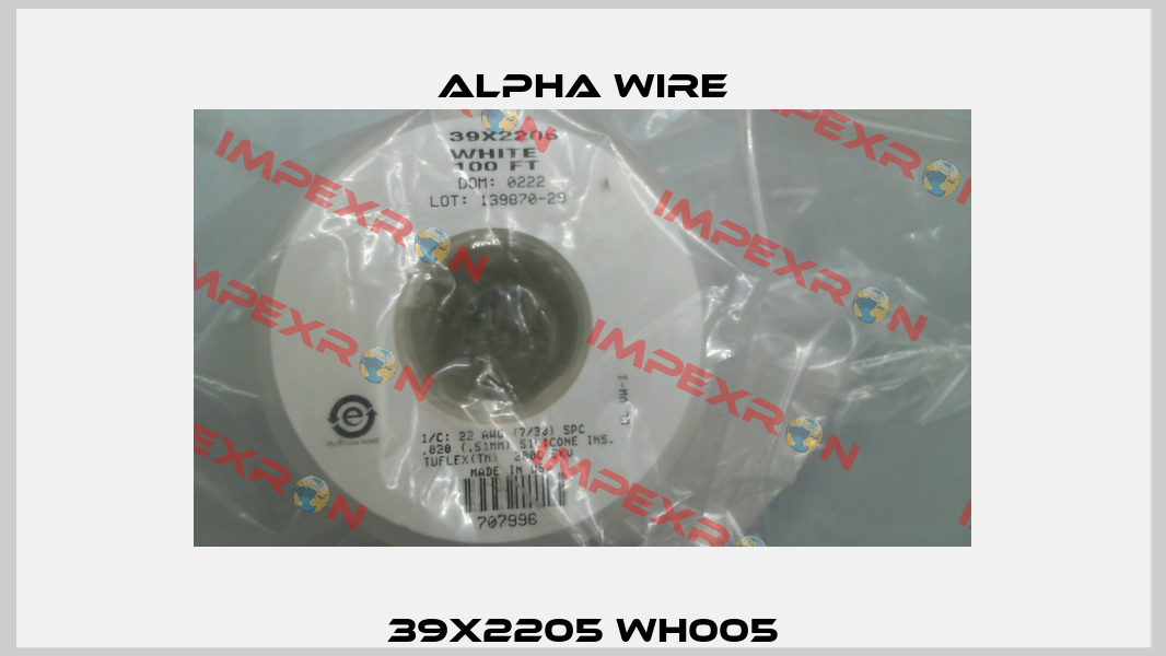 39X2205 WH005 Alpha Wire