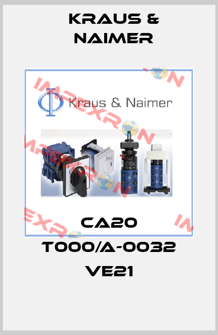CA20 T000/A-0032 VE21 Kraus & Naimer