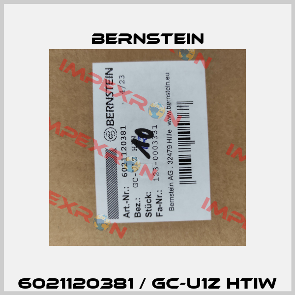 6021120381 / GC-U1Z HTIW Bernstein