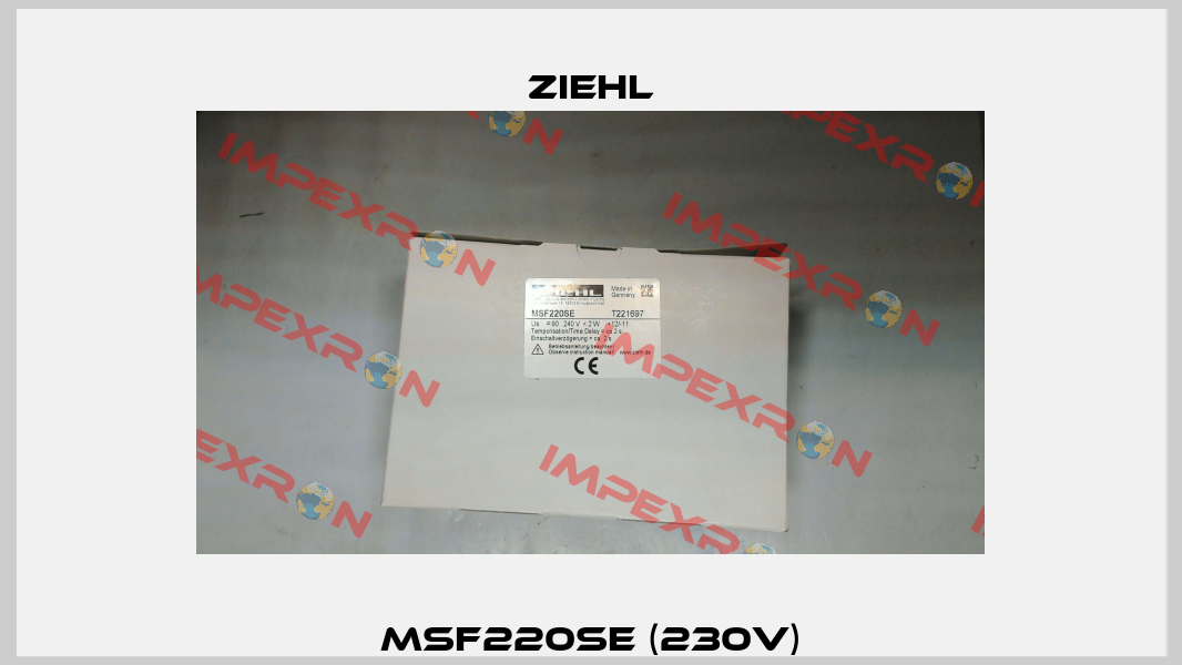 MSF220SE (230V) Ziehl